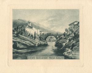 Dieses Buch gehört Frieda Burger - Heilmann, Anton