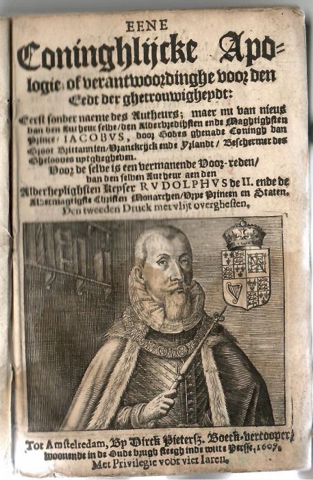 EENE Coninghlijcke Apologie; of verantwoordinghe voor den Eedt der ghetrouwigheydt: .....