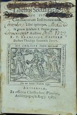 Libellus Sodalitatis: hoc est christianarum institutionum libri quinque, In gratiam sodalitatis B. Virginis Mariae. - Coster, Franciscus