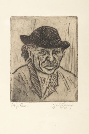 Portrét muže v klobouku - Lang, David