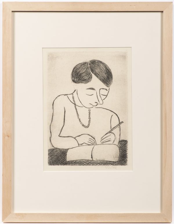 Lesendes Mädchen [Čtoucí dívka]