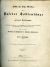 Atlas zu dem Werke: Die Baseler Todtentänze in getreuen Abbildungen. Nebst geschichtlicher Untersuchung, so wie Vergleichung mit den übrigen deutschen Todtentänzen, ihrer Bilderfolge und ihren gemeinsamen Reimtexten. Sammt einem Anhange: Todtentanz in Holzschnitten des fünfzehnten Jahrhunderts. - Massmann, Hans Ferdinand