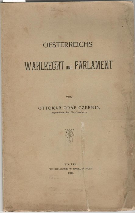 Wahlrecht und Parlament.