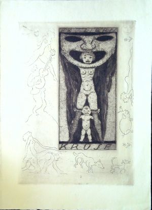 Ex libris Kruse - Fingesten, Michel