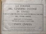Le Fontane del Giardino Estense in Tivoli con li loro prospetti, e vedute della cascata del fiume Aniene. Designate, et intagliate da Gio. Francesco Venturini. Parte Quarta. Data in luce da Gio. Giacomo de Rossi nella sua stamperia, in Roma alla Pace, all´Insegna di Parigi con Priu. del S. Pont. - Venturini, Giovanni Francesco