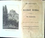 Wanderungen auf der Herrschaft Tetschen. Ein Taschenbuch für Freuende der schönen Natur. - [Grünwald, Carl Friedrich]