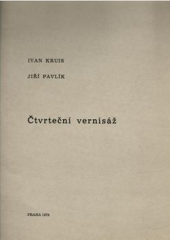 Čtvrteční vernisáž.