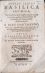 BASILICA CHEMICA, Pluribus selectis et secretissimis propria manuali experientia approbatis descriptionibus, et usu remediorum chymicorum selectissimorum aucta A IOAN. HARTMANNO, ..... EDITA A JOHANNE MICHAELIS ... et GEORG. EVERHARDO HARTMANNO. - Croll, Oswald