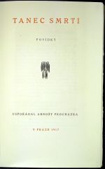 Tanec smrti. Povídky. Uspořádal Arnošt Procházka. - 