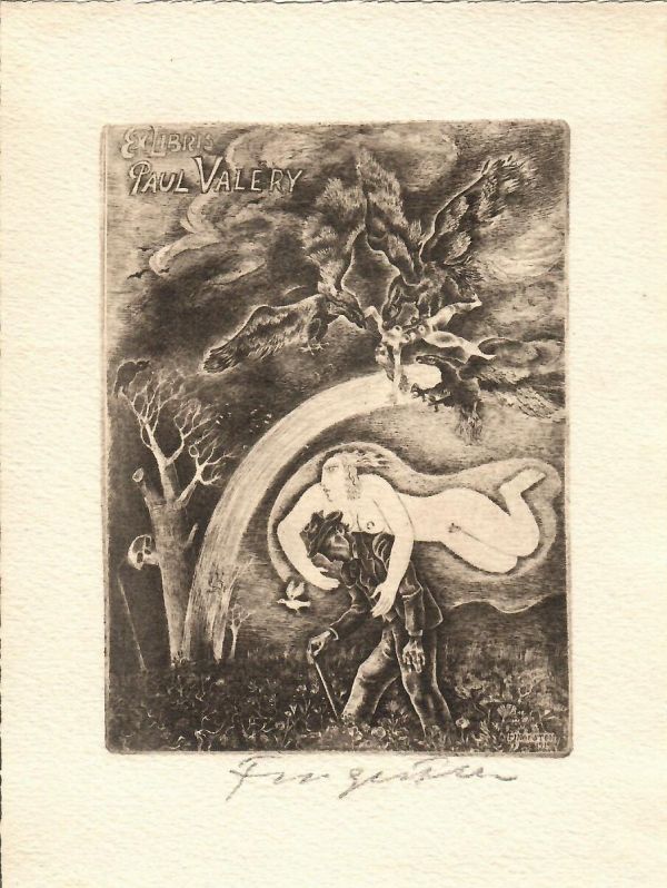 Ex libris Paul Valéry