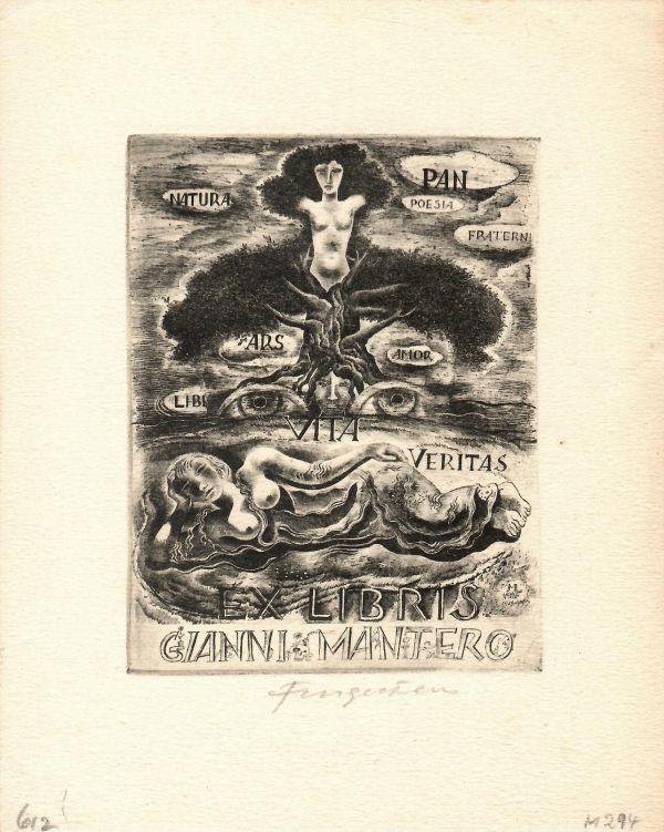 Ex libris Gianni Mantero (Vita Veritas)