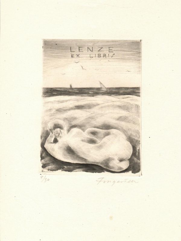 Ex libris Lenze