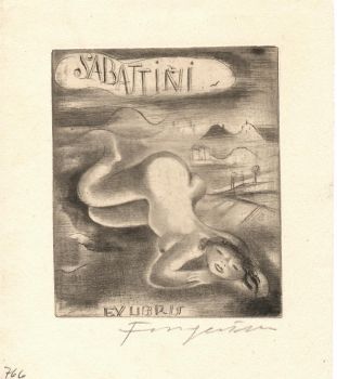 Ex libris Sabattini