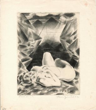 Ex libris B. Petrlík