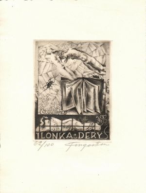 Ex libris Ilonka Dery - Fingesten, Michel