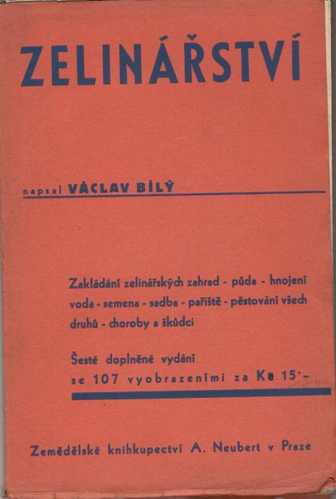 Zelinářství. 