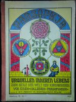 Wege zum Sanktuarium. Das magische Werk der "Großen weißen Bruderschaft". Nach authentischen Quellen als Kommentare zur "Botschaft der Meister". Ausgewählt und übertragen vom "Collegium pansophicum" i. A. Fra.: (značka Saturnu) us. (= Karl Johannes Germer). - [Crowley, Aleister]