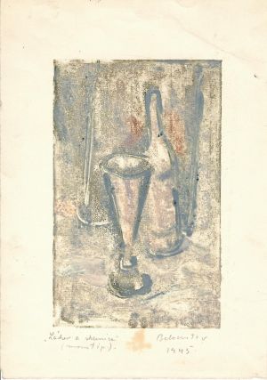 Láhev a sklenice - Bělocvětov, Andrej