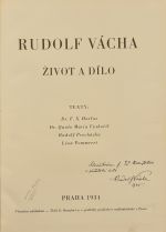 Rudolf Vácha. Život a dílo. - Harlas, F.X.