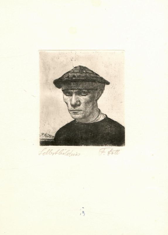 Selbstbildnis (Autoportrét)