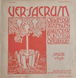 Ver sacrum. Organ der Vereinigung bildender Kuenstler Österreichs.1. Jahrgang. Heft 1.-12.+ Sonderheft