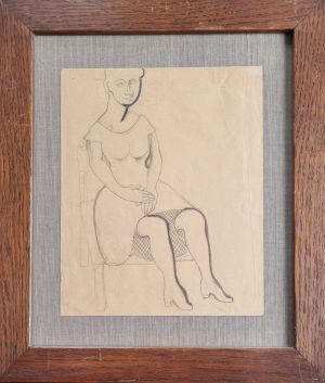 Děvče se psem - Gutfreund, Otto