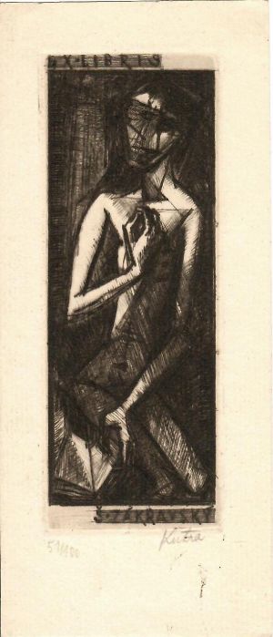 Ex libris Š. Zákravský - Kutra, Radoslav