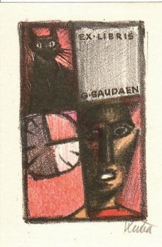 Ex libris G. Gaudaen