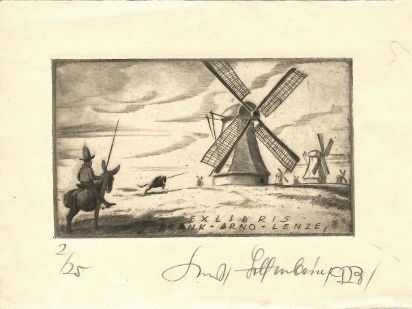 Ex libris Frank Arno Lenze