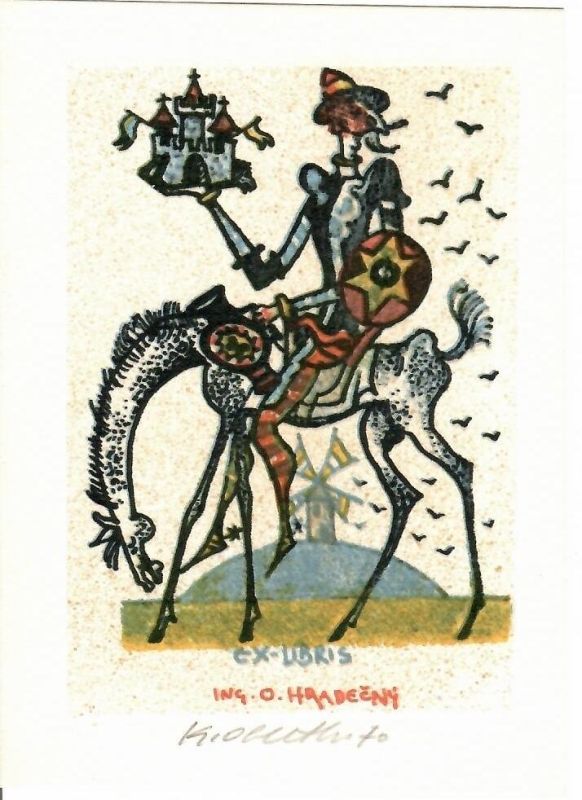 Ex libris Ing. O. Hradečný