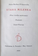 Stará milenka.  - D´Aurevilly, Jules Barbey