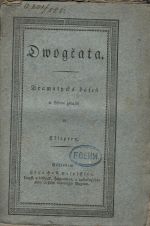 Dwogčata. Dramatická báseň w ssesteru gednánj. - Klicpera, Václav
