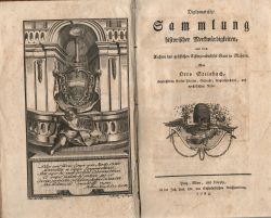 Diplomatische Sammlung historischer Merkwürdigkeiten, aus dem Archive des gräflichen Cisterzienserstifts Saar in Mähren.