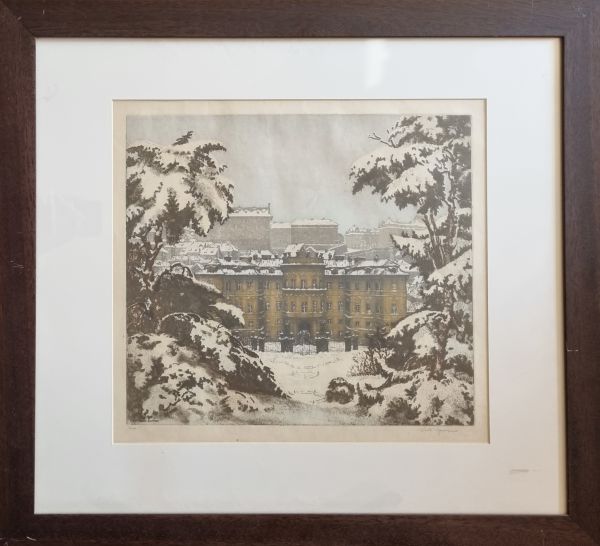 Lobkowiczký palác ze zahrady