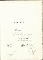 Novalis. - Breska, Alfons