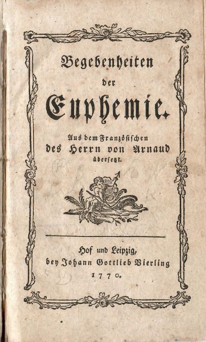 Begebenheiten der Euphemie. 