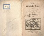 Sieben politische Fragen über die gegenwärtigen Staatsangelegenheiten des Kaisers mit Holland. - 