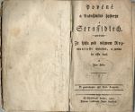 Poučné a kratochwilné hystorye o Strassidlech. Ze spisu pod názvem Rozmanitosti wytažená, a znowa do tisku daná od Jana Hýbla. - Hýbl, Jan