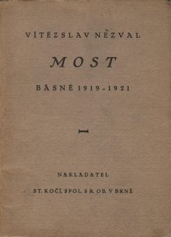 Most. Básně 1919-1921.