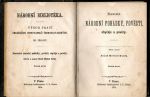 Moravské národní pohádky, pověsti, obyčeje a pověry. Svazek první (ze dvou). - Kulda, Beneš Method