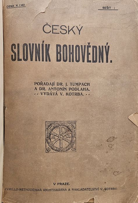 Český slovník bohovědný. Díl I. - V.