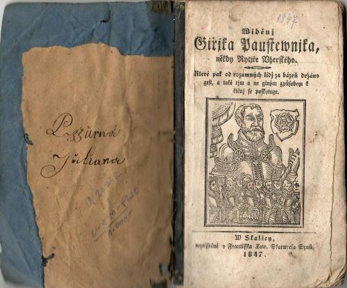 Widěnj Giřjka Paustewnjka, někdy Rytjře Uherského. Které pak od rozumných lidj za bázeň držáno gest, a také tjm a ne giným způsobem k čtenj se poskytuge.