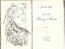 Vějíř Boženy Němcové.