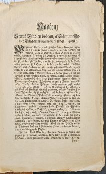 Naučenj Kterak Tkadlcy dobrau, a Plátnu nesskodicý Sslichtu připrawowati megj; Totiž: