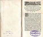 Iacobi Pontani De societate Iesv Floridor. Libri Octo. - Pontanus, Jakub