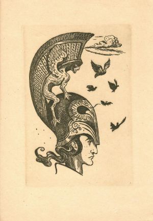 Hlava Pallas Athény - Konůpek, Jan