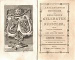 Abbildungen Böhmischer und Mährischer Gelehrten und Künstler, nebst kurzen Nachrichten von ihren Leben und Werken. Erster bis Dritter Theil. - Pelcl, František Martin