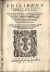 DE REGVLIS IVRIS. CVM ADDITIONIBVS D. HIERONYMI CVCHALON Hispani. Et cum recente et perutili Auctario, et Annotationibus analyticis CAROLI MOLINAEI Censoris Iurisconsulti Parisiensis, ac in amplissimo Parisiorum Senatu Aduocati, Theoriae praxisque Iuris consultissimi, in gratiam et vtilitatem Iuris candidatorum, totiusque Togati ordinis. LOCA ETIAM AMPLIVS MILLE. QUAE partim mutila, partim etiam indigesta erant, hac postrema editione restituta sunt. Cum INDICE multo,  cum antea locupletiore. - Decius, Philippus