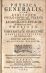 PHYSICA GENERALIS, QUAM AVDITORVM PHILOSOPHIAE VSIBVS ACCOMODAVIT LEOPOLDVS BIWALD E SOCIETATE IESU, PHYSICAE IN VNIVERSITATE GRAECENSI PROFESSOR PVBLICVS ET ORDINARIVS. -  Biwald, Leopold