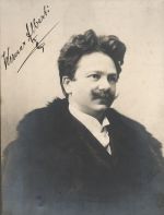 Fotografie Wernera Albertiho s podpisem. - 